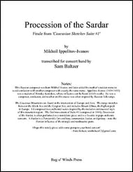 Procession of the Sardar Concert Band sheet music cover Thumbnail